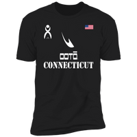 Thumbnail for OOTO - CONNECTICUT - Z61x Premium Short Sleeve Tee - 9 COLORS -