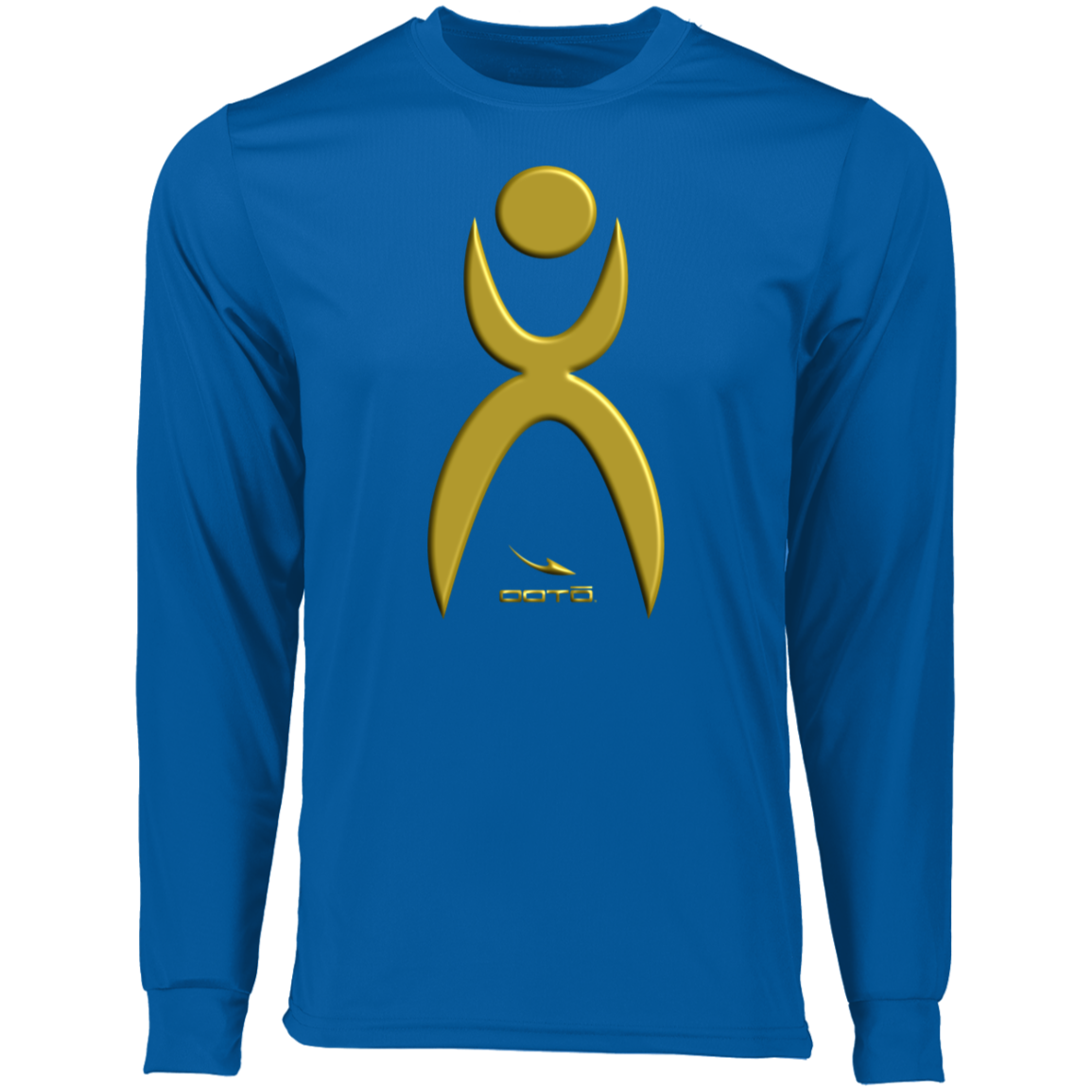 GLYPHIC EN GOLD - 3D PRINT - 788 Long Sleeve Moisture-Wicking Tee - 6 COLORS -