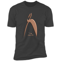 Thumbnail for BIG STEPPIN GLYPHIC EN COPPER 3D PRINT -- Z61x Premium Short Sleeve Tee (Closeout) - 4 COLORS -