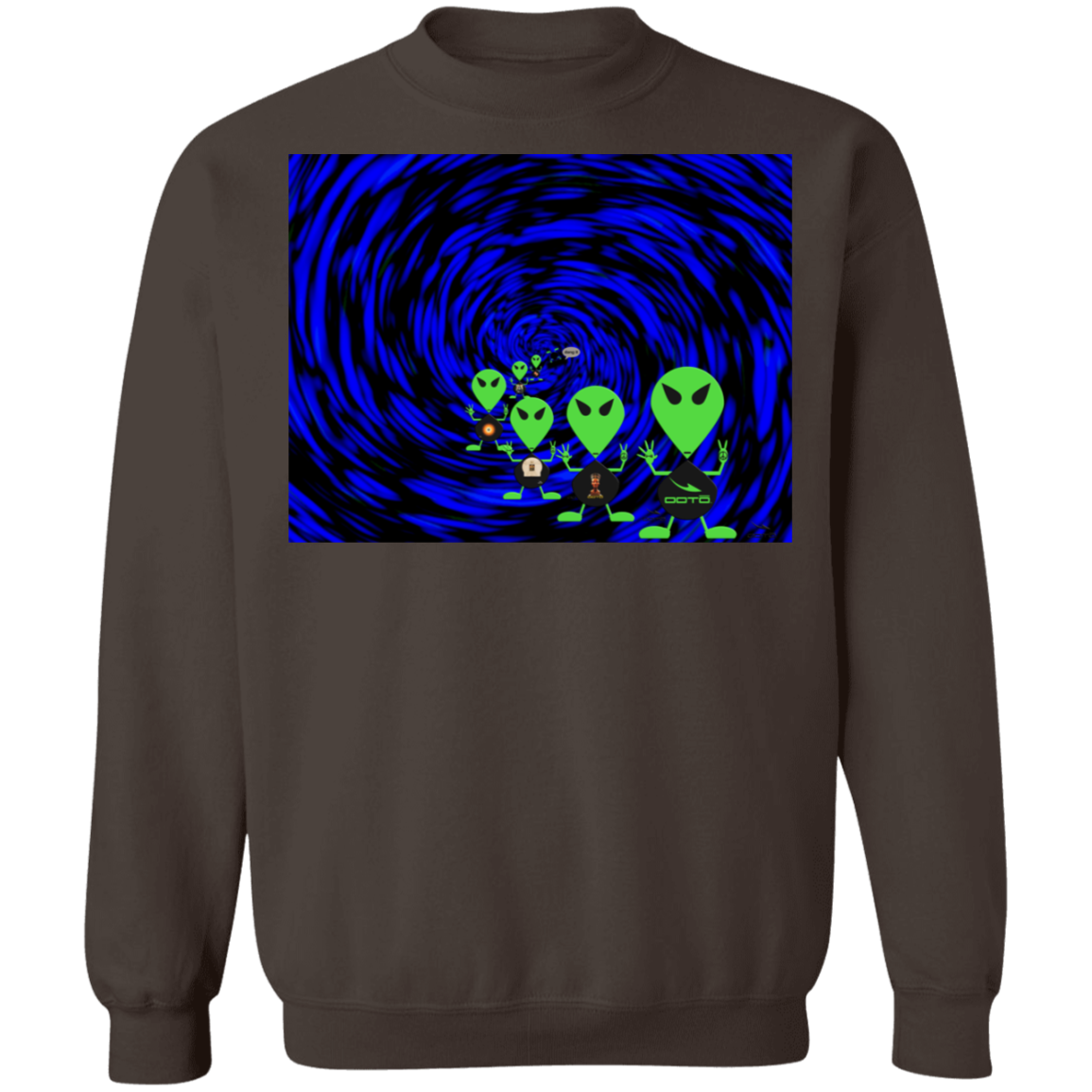 OOTO - 'AL' E. ENN INVASION - Z65 Crewneck Pullover Sweatshirt - 9 COLORS -