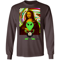 Thumbnail for AL DIGS MONA - DAVINCIS' MONA X OOTO G240 LS Ultra Cotton T-Shirt - 5 COLORS -