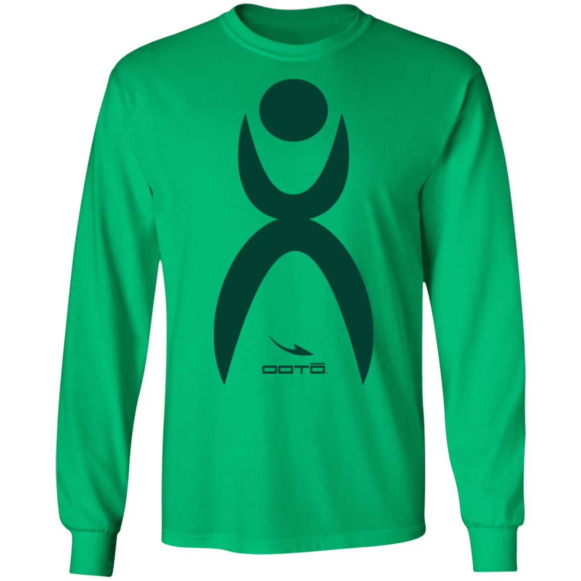 GLYPHIC EN GREEN G240 LS Ultra Cotton T-Shirt - 4 COLORS -