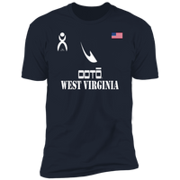 Thumbnail for OOTO - WEST VIRGINIA - Z61x Premium Short Sleeve Tee - 9 COLORS -