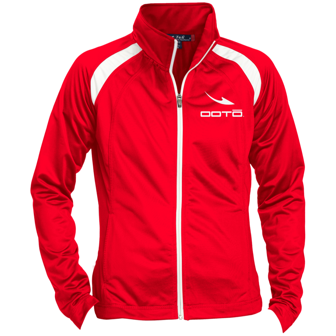 OOTO - DASH EN WHITE - LST90 Ladies' Raglan Sleeve Warmup Jacket - 4 COLORS -