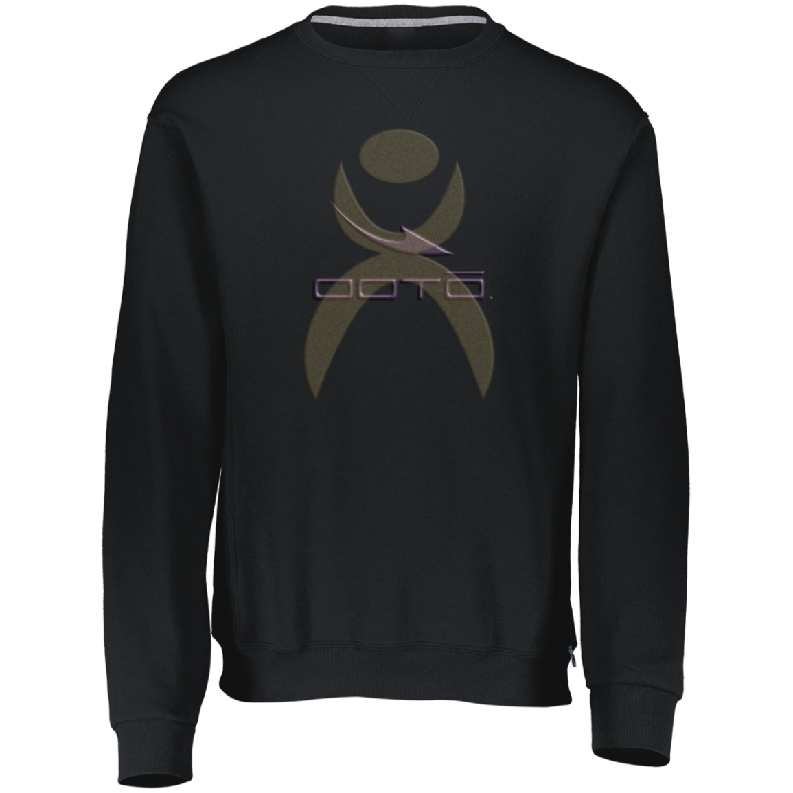 OOTO - DASH EN LAVENDER WITH XPARENT GLYPHIC - 698HBM Dri-Power Fleece Crewneck Sweatshirt - 10 COLORS -