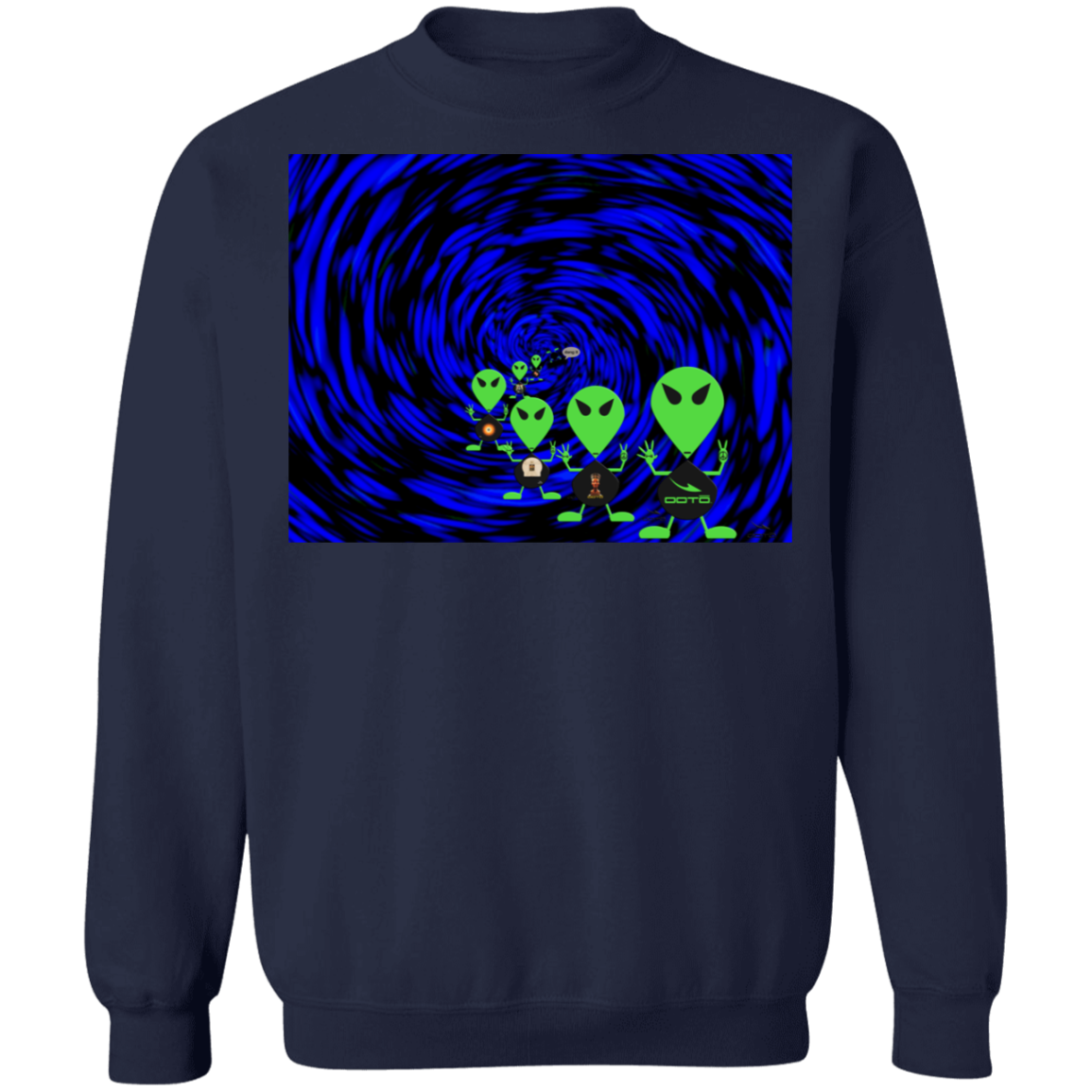 OOTO - 'AL' E. ENN INVASION - Z65 Crewneck Pullover Sweatshirt - 9 COLORS -