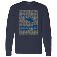 Thumbnail for DASH XPARENT METAL BLUE OVER QUANTUM FIELD - G540 LS T-Shirt 5.3 oz. - 5 COLORS -