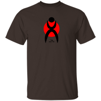 Thumbnail for GLYPHIC EN BLACK OVER RED G500 5.3 oz. T-Shirt - 6 COLORS -