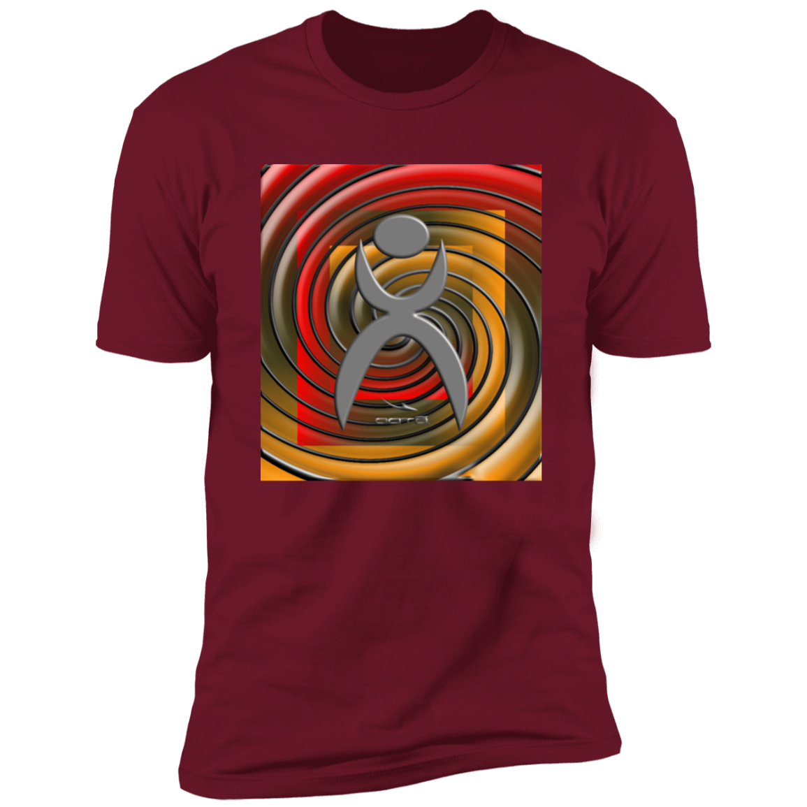 GLYPHIC EN SPIRAL EPIC JOURNEY GRADIENT - NL3600 Premium Short Sleeve T-Shirt - 4 COLORS -