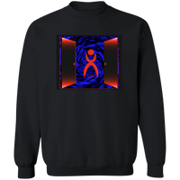 Thumbnail for OOTO - DOORWAY - GLYPHIC MAKES AN ENTRANCE - G180 Crewneck Pullover Sweatshirt - 1 COLOR -