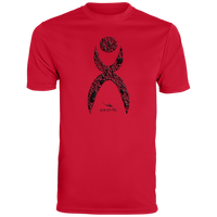 Thumbnail for OOTO - GLYPHIC EN HALTED PHASE BLACK - 791 Youth Moisture-Wicking Tee - 3 COLORS -