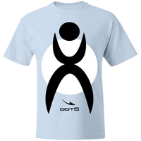 Thumbnail for GLYPHIC EN BLACK OVER WHITE CIRCLE - 5180 Beefy T-Shirt - 4 COLORS -