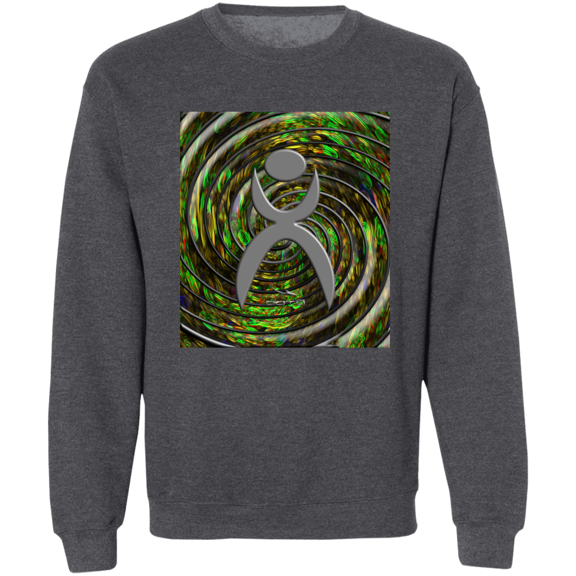 OOTO - GLYPHIC EN SPIRAL EPIC JOURNEY D4 - G180 Crewneck Pullover Sweatshirt - 7 COLORS -