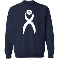 Thumbnail for OOTO - GLYPHIC EN WHITE - DASH EN BLACK - Z65x Crewneck Pullover Sweatshirt - 6 COLORS -