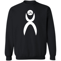 Thumbnail for OOTO - GLYPHIC EN WHITE - DASH EN BLACK - Z65x Crewneck Pullover Sweatshirt - 6 COLORS -