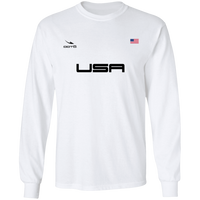 Thumbnail for USA OOTO BLACK - G240 LS Ultra Cotton T-Shirt - 5 COLORS -