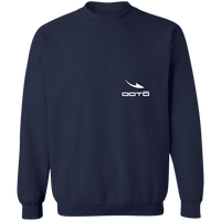 Thumbnail for OOTO - DASH EN WHITE - MID WAY - Z65x Pullover Crewneck Sweatshirt 8 oz (Closeout) - 6 COLORS -