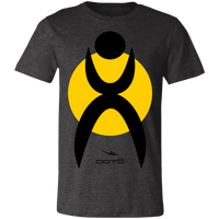 Thumbnail for GLYPHIC EN BLACK OVER MAIZE - 3001C Unisex Jersey Short-Sleeve T-Shirt - 5 COLORS -