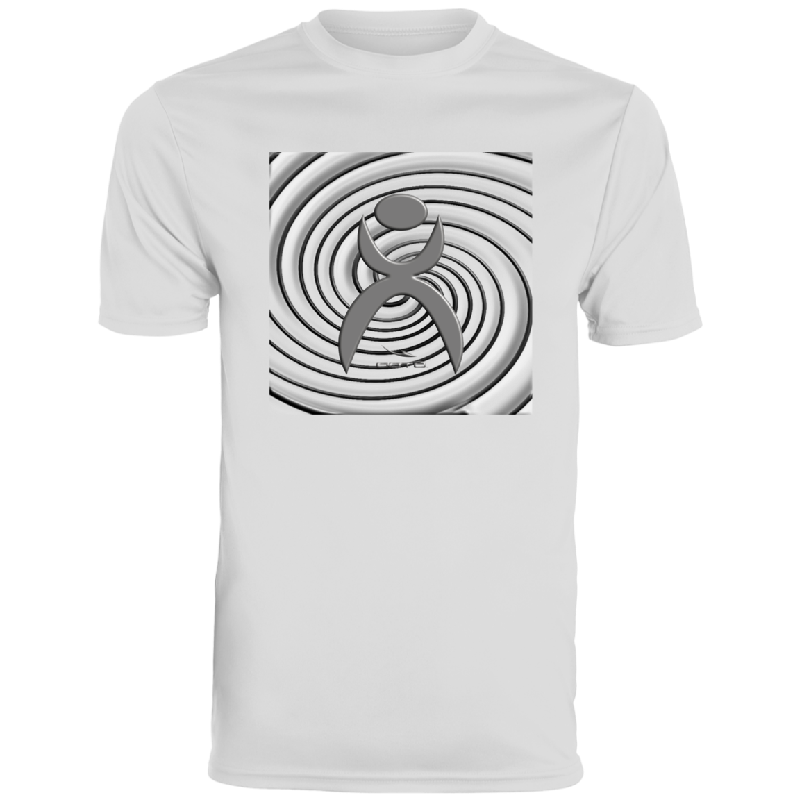 SPIRALING GLYPHIC -  790 Men's Moisture-Wicking Tee - 9 COLORS -