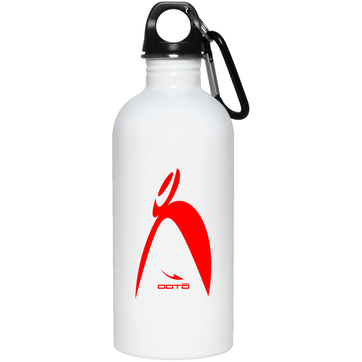 OOTO - BIG STEPPIN GLYPHIC EN RED - 23663 20 oz. Stainless Steel Water Bottle - 1 COLOR -