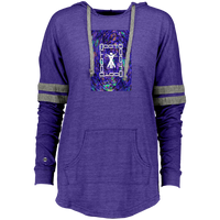 Thumbnail for OOTO - OOTOruvian FRAMED EN PLASMATIC TRIPLE SCENE - 229390 Ladies Hooded Low Key Pullover - 2 COLORS -