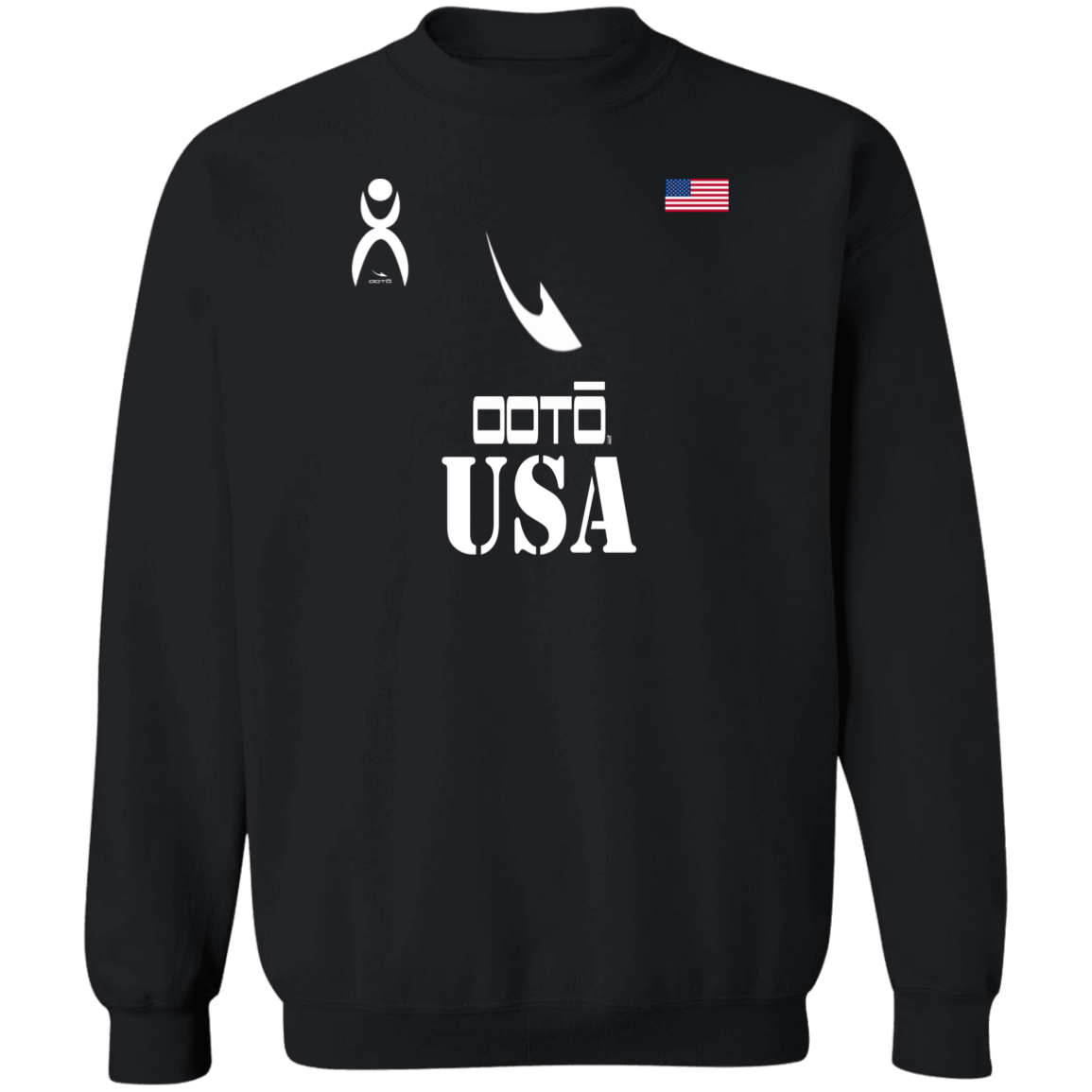 OOTO - USA - G180 Crewneck Pullover Sweatshirt - 10 COLORS -