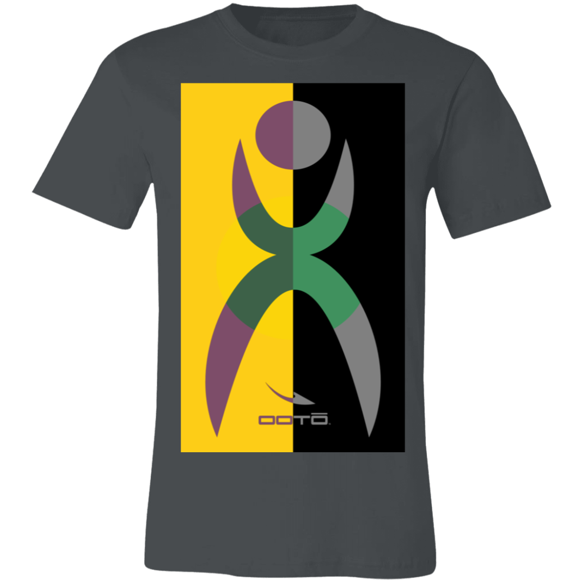 GLYPHIC EN TRES - L 3001C Unisex Jersey Short-Sleeve T-Shirt - 7 COLORS -