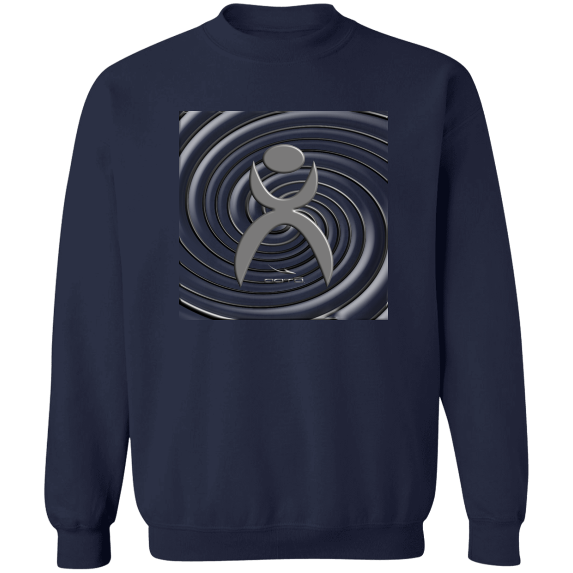 OOTO - SPIRALING GLYPHIC - G180 Crewneck Pullover Sweatshirt - 10 COLORS -