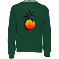 Thumbnail for OOTO - PALM SUNSET - 698HBM Dri-Power Fleece Crewneck Sweatshirt - 7 COLORS -