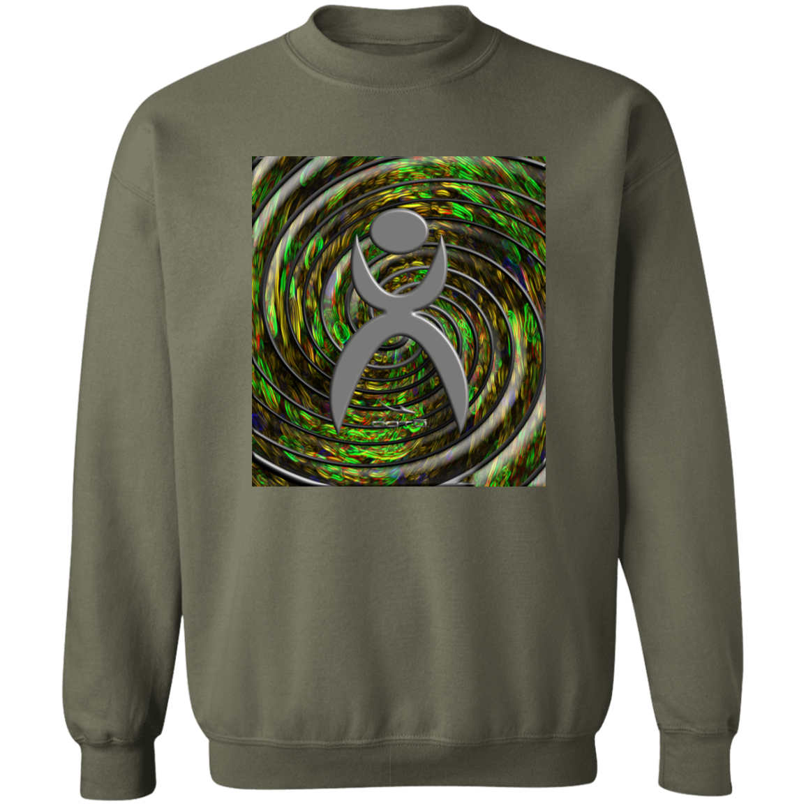 OOTO - GLYPHIC EN SPIRAL EPIC JOURNEY D4 - G180 Crewneck Pullover Sweatshirt - 7 COLORS -