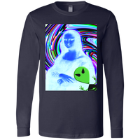 Thumbnail for 'AL' PHOTOBOMBS MONA - 3501 Men's Jersey LS T-Shirt - 4 COLORS -