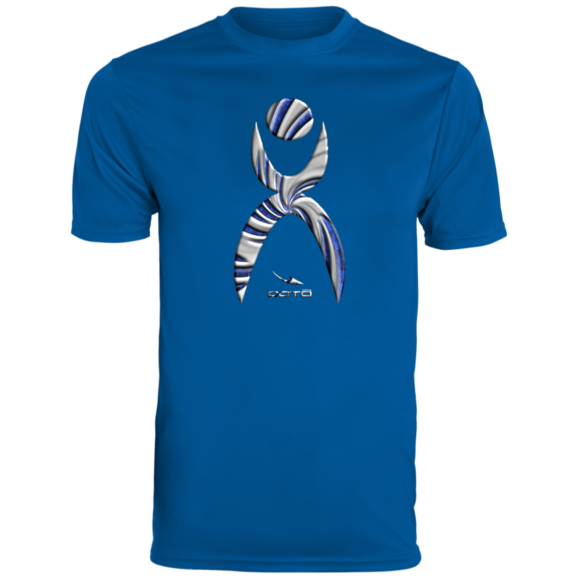 OOTO - GLYPHIC EN DEEP BLUE WITH NEW GALLACTIC FENCE - 791 Youth Moisture-Wicking Tee - 6 COLORS -