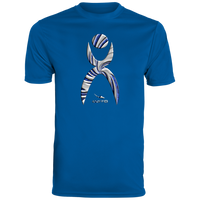 Thumbnail for OOTO - GLYPHIC EN DEEP BLUE WITH NEW GALLACTIC FENCE - 791 Youth Moisture-Wicking Tee - 6 COLORS -