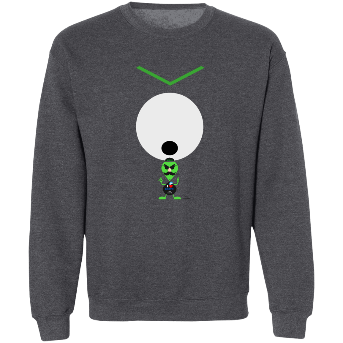 OOTO - 'AL' - LINE OF SIGHT - Z65x Crewneck Pullover Sweatshirt - 4 COLORS -