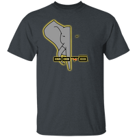 Thumbnail for OOTO - HERD OF 1  - DASH N  YELLOW GLOW  - G500B Youth 5.3 oz 100% Cotton T-Shirt - 11 COLORS -