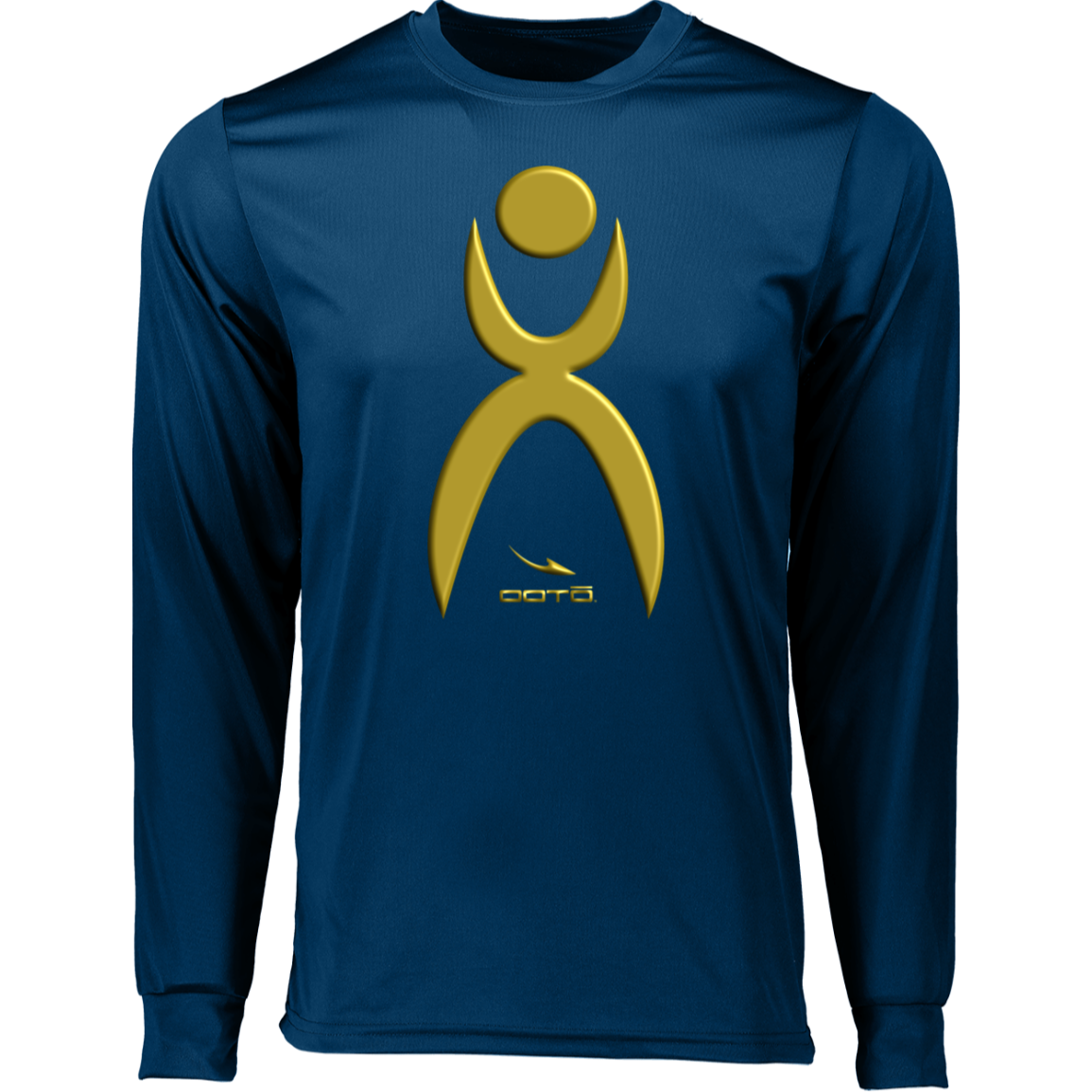 GLYPHIC EN GOLD - 3D PRINT - 788 Long Sleeve Moisture-Wicking Tee - 6 COLORS -