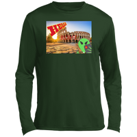 Thumbnail for AL - Hello from ROME - selfie - postcard - ST350LS Men’s Long Sleeve Performance Tee - 4 COLORS -