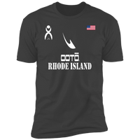 Thumbnail for OOTO - RHODE ISLAND - Z61x Premium Short Sleeve Tee - 9 COLORS -