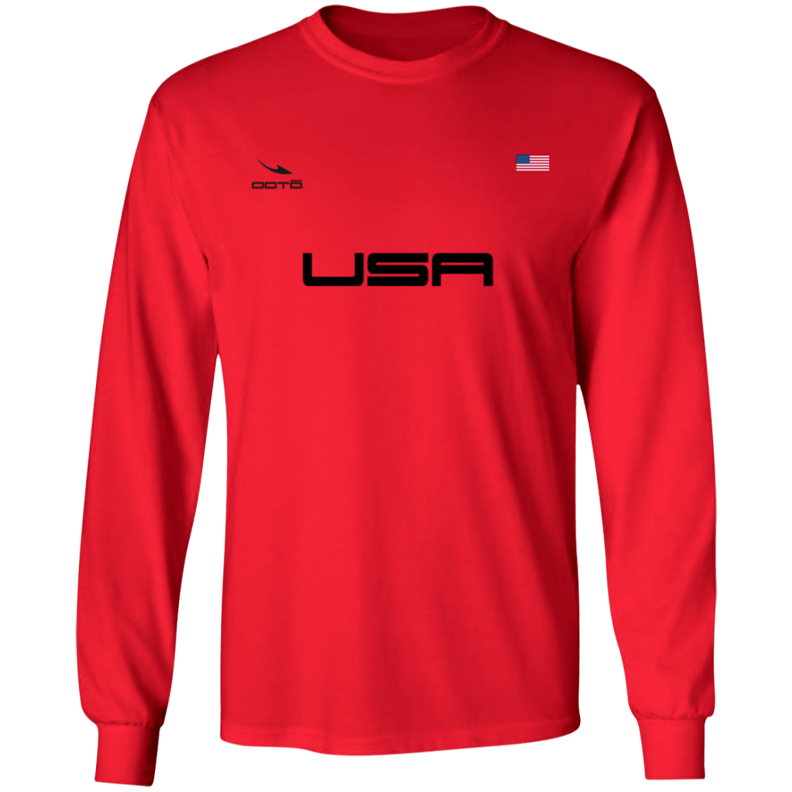 USA OOTO BLACK - G240 LS Ultra Cotton T-Shirt - 5 COLORS -