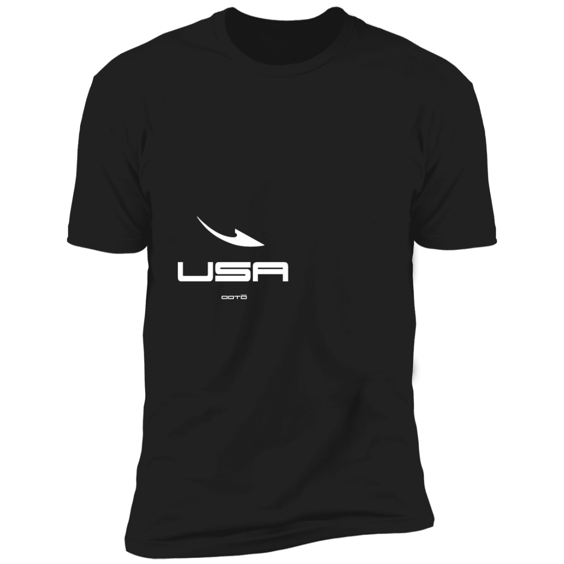 USA OOTO DASH EN WHITE - Z61x Premium Short Sleeve Tee - 5 COLORS -