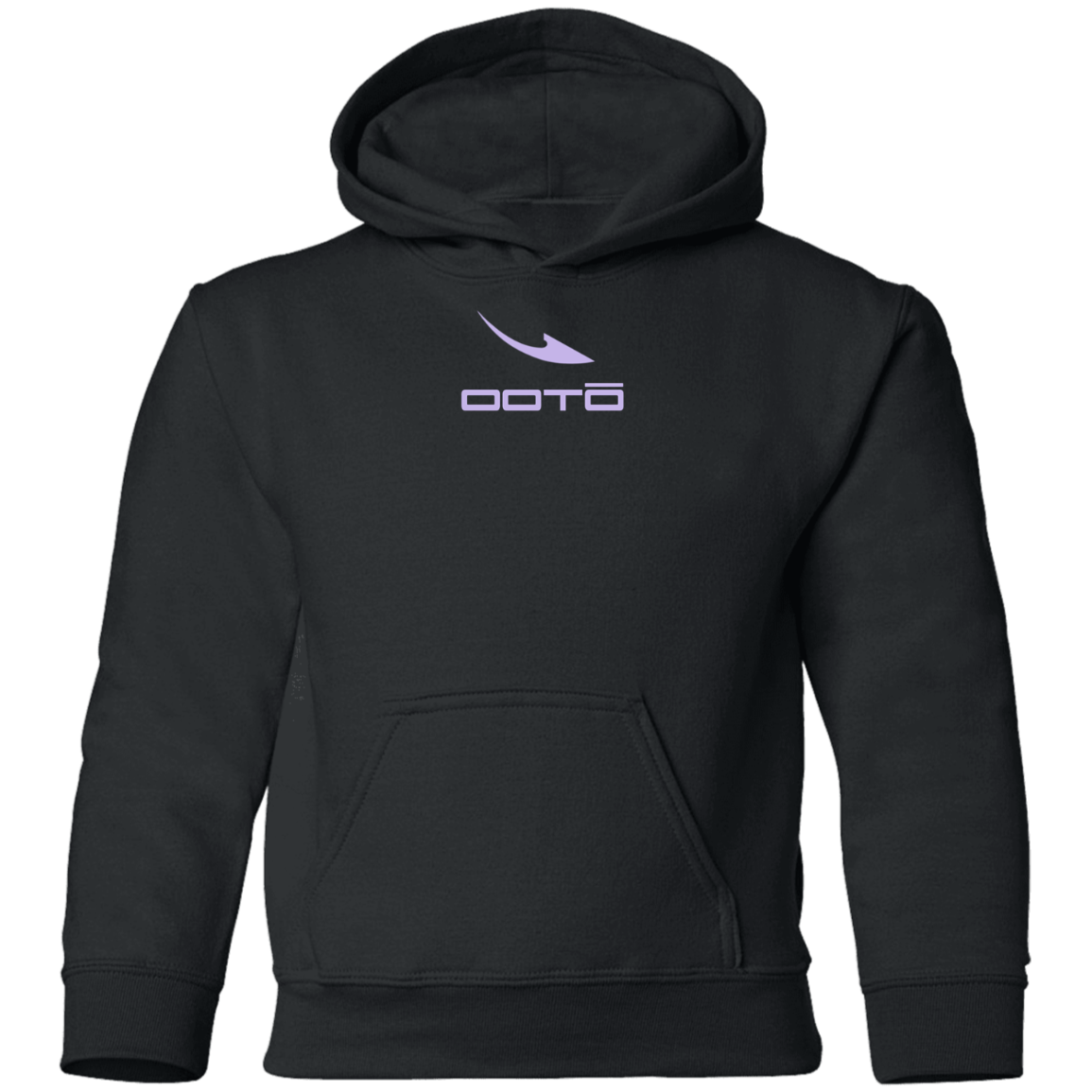 OOTO - DASH EN POWDER LAVENDER small centered G185B Youth Pullover Hoodie - 7 COLORS -