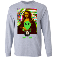 Thumbnail for OOTO - AL DIGS MONA - G240B Youth LS T-Shirt - 6 COLORS -