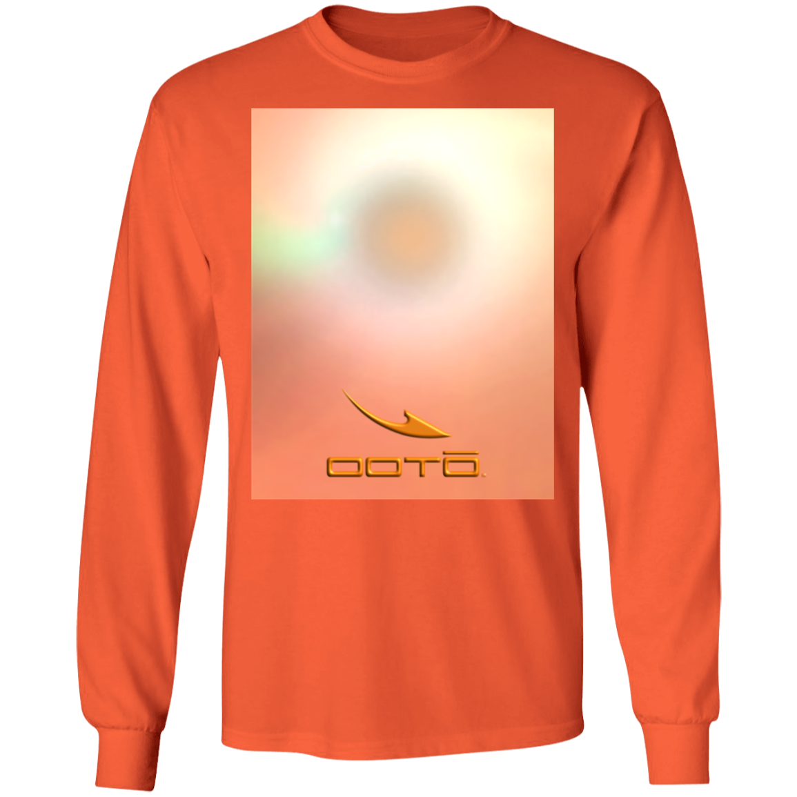 OOTO - IMPRESSIONED HAZY SUNRISE - G240 LS Ultra Cotton T-Shirt - 4 COLORS -