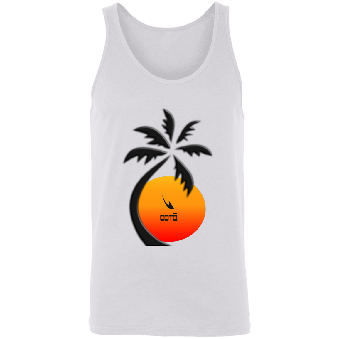 PALM SUNSET - 3480 Unisex Tank - 8 COLORS -