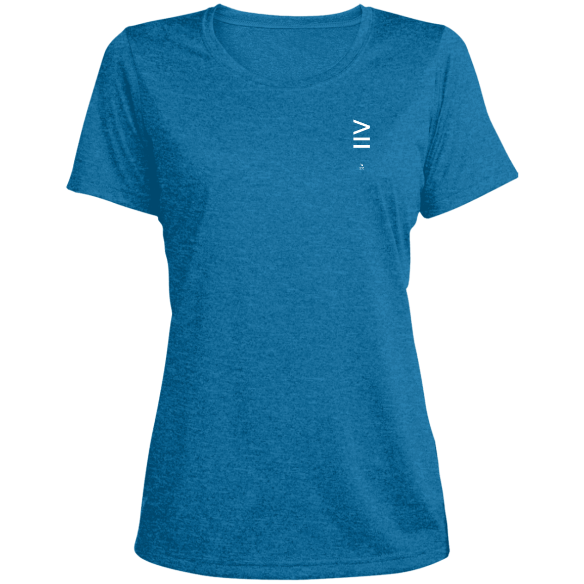 GREATER THAN OR EQUAL TO - LST360 Ladies' Heather Scoop Neck Performance Tee - 6 COLORS -