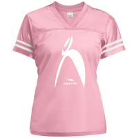 Thumbnail for BIG STEPPIN GLYPHIC EN WHITE - 1 WT LST307 Ladies' Replica Jersey - 5 COLORS -