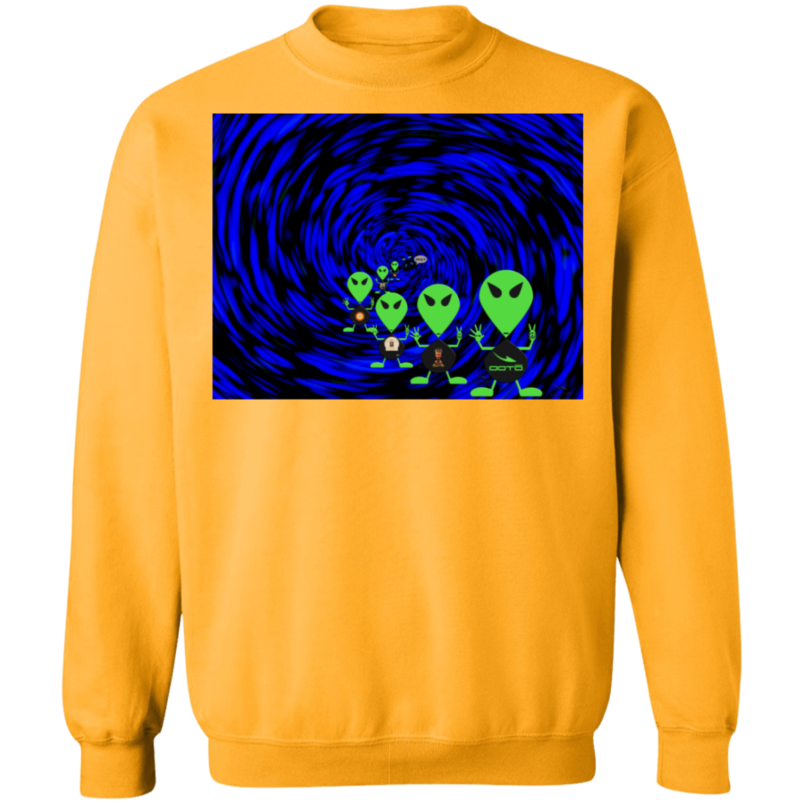 OOTO - 'AL' E. ENN INVASION - Z65 Crewneck Pullover Sweatshirt - 9 COLORS -