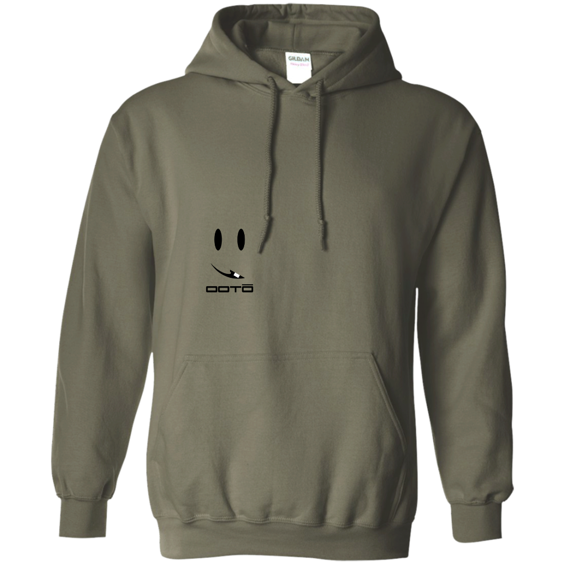 OOTO - SMOOTO EN BLACK - G185 Pullover Hoodie - 5 COLORS -