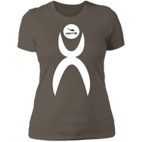 Thumbnail for GLYPHIC EN WHITE - DASH EN BLACK - NL3900 Ladies' Boyfriend T-Shirt - 11 COLORS -