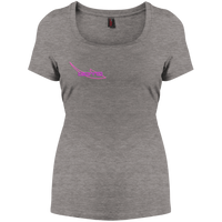 Thumbnail for OPEN DASH PK 3 - DM106L Women's Perfect Scoop Neck Tee - 3 COLORS -